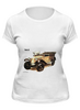Заказать женскую футболку в Москве. Футболка классическая Ретроавтомобили 6 от Виктор Гришин - готовые дизайны и нанесение принтов.
