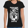 Заказать женскую футболку в Москве. Футболка классическая Parkway Drive от geekbox - готовые дизайны и нанесение принтов.