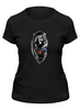 Заказать женскую футболку в Москве. Футболка классическая Монашка  от T-shirt print  - готовые дизайны и нанесение принтов.
