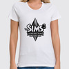 Заказать женскую футболку в Москве. Футболка классическая Sims 3 от THE_NISE  - готовые дизайны и нанесение принтов.
