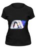 Заказать женскую футболку в Москве. Футболка классическая Mass effect andromeda от galaxy secret - готовые дизайны и нанесение принтов.