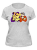 Заказать женскую футболку в Москве. Футболка классическая ЖФ2 I Love MSU (Purple) от AR Print - готовые дизайны и нанесение принтов.