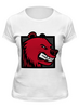 Заказать женскую футболку в Москве. Футболка классическая RED BEAR от Jimmy Flash - готовые дизайны и нанесение принтов.