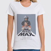 Заказать женскую футболку в Москве. Футболка классическая Mad Max  от KinoArt - готовые дизайны и нанесение принтов.