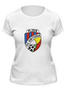 Заказать женскую футболку в Москве. Футболка классическая FC Viktoria от THE_NISE  - готовые дизайны и нанесение принтов.