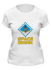 Заказать женскую футболку в Москве. Футболка классическая Space Drink от The Spaceway  - готовые дизайны и нанесение принтов.