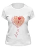 Заказать женскую футболку в Москве. Футболка классическая Любовь в воздухе от axenova-n@yandex.ru - готовые дизайны и нанесение принтов.