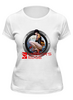 Заказать женскую футболку в Москве. Футболка классическая Mirrors Edge от THE_NISE  - готовые дизайны и нанесение принтов.