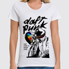Заказать женскую футболку в Москве. Футболка классическая Daft Punk от geekbox - готовые дизайны и нанесение принтов.