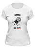 Заказать женскую футболку в Москве. Футболка классическая Снайпер от Leichenwagen - готовые дизайны и нанесение принтов.