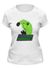 Заказать женскую футболку в Москве. Футболка классическая BROCK SMASH! от Amerikanka - готовые дизайны и нанесение принтов.