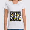 Заказать женскую футболку в Москве. Футболка классическая RUN DMC от ladygaga - готовые дизайны и нанесение принтов.