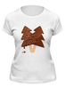 Заказать женскую футболку в Москве. Футболка классическая Мороженое от moiseevaolga83@mail.ru - готовые дизайны и нанесение принтов.