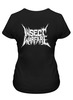 Заказать женскую футболку в Москве. Футболка классическая Insect Warfare Band от Leichenwagen - готовые дизайны и нанесение принтов.