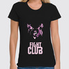 Заказать женскую футболку в Москве. Футболка классическая Fight Club от priceless - готовые дизайны и нанесение принтов.