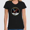 Заказать женскую футболку в Москве. Футболка классическая Аполлон-11 от The Spaceway  - готовые дизайны и нанесение принтов.