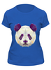 Заказать женскую футболку в Москве. Футболка классическая Панда от trend - готовые дизайны и нанесение принтов.