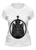 Заказать женскую футболку в Москве. Футболка классическая HIPSTER CAT от 7SWɅG - готовые дизайны и нанесение принтов.