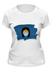 Заказать женскую футболку в Москве. Футболка классическая Чудо-женщина (Коллекция: Герои носят маски) от GeekFox  - готовые дизайны и нанесение принтов.
