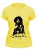 Заказать женскую футболку в Москве. Футболка классическая Jimi Hendrix от Djimas Leonki - готовые дизайны и нанесение принтов.