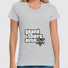 Заказать женскую футболку в Москве. Футболка классическая Grand Theft Auto 5 от BURNSHIRTS - готовые дизайны и нанесение принтов.