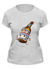 Заказать женскую футболку в Москве. Футболка классическая Пивасик от printik - готовые дизайны и нанесение принтов.