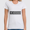 Заказать женскую футболку в Москве. Футболка классическая 3 Doors Down от Fedor - готовые дизайны и нанесение принтов.
