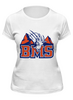 Заказать женскую футболку в Москве. Футболка классическая Реальные Парни (Blue Mountain State) BMS от coolmag - готовые дизайны и нанесение принтов.