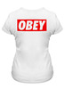 Заказать женскую футболку в Москве. Футболка классическая Suzumiya Haruhi (OBEY) от redirector - готовые дизайны и нанесение принтов.