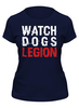 Заказать женскую футболку в Москве. Футболка классическая ✪Watch Dogs LEGION✪ от balden - готовые дизайны и нанесение принтов.