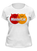 Заказать женскую футболку в Москве. Футболка классическая Master cat  от ПРИНТЫ ПЕЧАТЬ  - готовые дизайны и нанесение принтов.