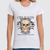 Заказать женскую футболку в Москве. Футболка классическая Oblivion от OEX design - готовые дизайны и нанесение принтов.