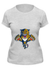 Заказать женскую футболку в Москве. Футболка классическая Florida Panthers от olala - готовые дизайны и нанесение принтов.