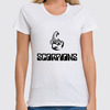 Заказать женскую футболку в Москве. Футболка классическая Scorpions Band от Leichenwagen - готовые дизайны и нанесение принтов.