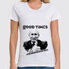 Заказать женскую футболку в Москве. Футболка классическая GoodTimes Crew от Александр  - готовые дизайны и нанесение принтов.