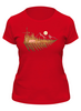 Заказать женскую футболку в Москве. Футболка классическая Forest Fern от oneredfoxstore@gmail.com - готовые дизайны и нанесение принтов.