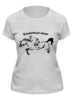 Заказать женскую футболку в Москве. Футболка классическая Equestrian sport от Antaya - готовые дизайны и нанесение принтов.