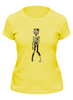 Заказать женскую футболку в Москве. Футболка классическая Zombie girl (зомби) от Илья Щеблецов - готовые дизайны и нанесение принтов.