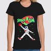 Заказать женскую футболку в Москве. Футболка классическая Space Jam x Jordan от coolmag - готовые дизайны и нанесение принтов.