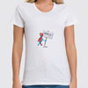 Заказать женскую футболку в Москве. Футболка классическая CRISP me от Biohab.ru - готовые дизайны и нанесение принтов.
