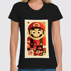 Заказать женскую футболку в Москве. Футболка классическая Супер Марио от scrat29@yandex.ru - готовые дизайны и нанесение принтов.