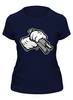 Заказать женскую футболку в Москве. Футболка классическая Gun Hands от balden - готовые дизайны и нанесение принтов.