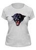 Заказать женскую футболку в Москве. Футболка классическая Пантера  от T-shirt print  - готовые дизайны и нанесение принтов.