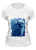 Заказать женскую футболку в Москве. Футболка классическая Синяя птица от veatim@yandex.ru - готовые дизайны и нанесение принтов.