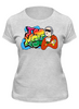 Заказать женскую футболку в Москве. Футболка классическая ЖФ1 I Love MSU (Bright) от AR Print - готовые дизайны и нанесение принтов.