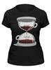 Заказать женскую футболку в Москве. Футболка классическая COFFEE TIME / Время Кофе от crash - готовые дизайны и нанесение принтов.