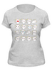 Заказать женскую футболку в Москве. Футболка классическая Котики от T-shirt print  - готовые дизайны и нанесение принтов.
