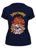 Заказать женскую футболку в Москве. Футболка классическая ☠ HalloweeN ☠ от balden - готовые дизайны и нанесение принтов.
