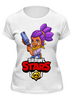 Заказать женскую футболку в Москве. Футболка классическая BRAWL STARS SHELLY  от geekbox - готовые дизайны и нанесение принтов.