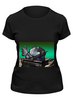 Заказать женскую футболку в Москве. Футболка классическая  Flashlight Creative от natulia_hatulia@yahoo.com - готовые дизайны и нанесение принтов.